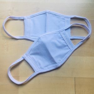 Pair of Two Washable Reusable Cloth Face Masks